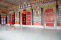 Young Buddhist monks at the Rumtek Monastery, Sikkim, India