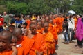 Young Buddhist Monks Royalty Free Stock Photo