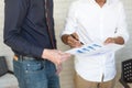 young business people group have meeting at conference room and Royalty Free Stock Photo