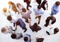 young business people talking in meeting room Royalty Free Stock Photo