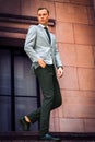 Young Businessman in New York City Royalty Free Stock Photo