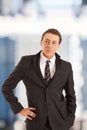 Young businessman portrait Royalty Free Stock Photo