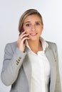 Young businesswoman in office Royalty Free Stock Photo