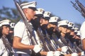 Young Cadets Marching Royalty Free Stock Photo