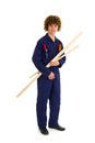 Young carpenter Royalty Free Stock Photo