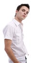 Young casual boy Royalty Free Stock Photo