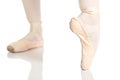 Young caucasian ballerina Royalty Free Stock Photo