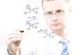 Young chemist Royalty Free Stock Photo