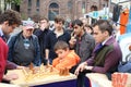 The young chess player.