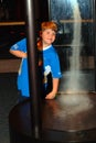 Tornado Funnel display at the Museum of Science