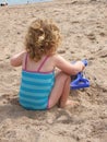 Young child on a beach