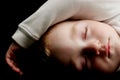 Young child sleeping Royalty Free Stock Photo