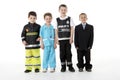 Young Children Dressing Up As Professions Royalty Free Stock Photo