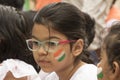 Young children mesmerized during Indian Independence Day celebration