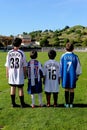 Young children wearing Football or Soccer kit