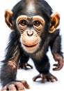 Young chimpanzee Royalty Free Stock Photo