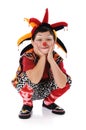 Young Clown Smiling Royalty Free Stock Photo