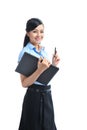 A young confident asian business woman smiling Royalty Free Stock Photo