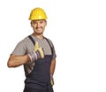 Young confident handyman Royalty Free Stock Photo