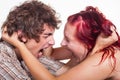 Young couple arguing Royalty Free Stock Photo