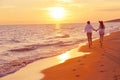 Young couple on beach have fun Royalty Free Stock Photo