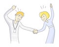 Young Couple Dancing Royalty Free Stock Photo