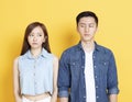 Couple feeling doubts and relationship problems concepts