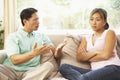 Young Couple Having Argument At Home Royalty Free Stock Photo