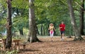 Young couple jogging Royalty Free Stock Photo