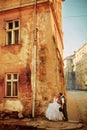 Young couple kissing Royalty Free Stock Photo