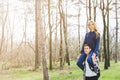 Young couple in love having fun and enjoying Royalty Free Stock Photo