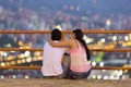 Young couple of lovers in Medellin, Colombia
