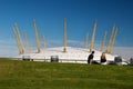 Young couple at the O2 arena.