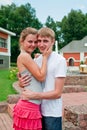 Young couple portrait Royalty Free Stock Photo