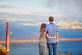 Young couple in San Francisco, California, USA