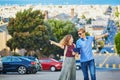 Young couple in San Francisco, California, USA Royalty Free Stock Photo