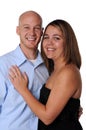 Young Couple Smiling Royalty Free Stock Photo