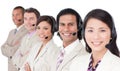 Young customer service representatives Royalty Free Stock Photo