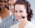 Young customer service representatives Royalty Free Stock Photo