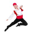 Young dancer jumping Royalty Free Stock Photo