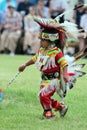 Young Dancer - Powwow 2013 Royalty Free Stock Photo