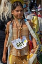 Young dancer of the 49th annual United Tribes Pow Wow