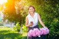 Woman training in the park Royalty Free Stock Photo