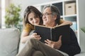 Young daughter hugging her father Royalty Free Stock Photo