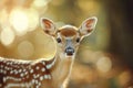 Young Deer in Golden Light