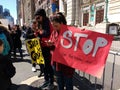 End Gun Violence Now, Stop, March for Our Lives, Protest, NYC, NY, USA Royalty Free Stock Photo