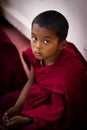 A young Devotee of Mahabodhi Temple, Bodh Gaya, India