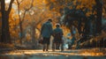 Young disabled woman in a wheelchair with boyfriend. Man with disabled girl in a wheelchair Royalty Free Stock Photo