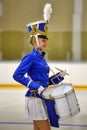 Young drummer girls