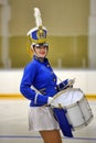 Young drummer girls